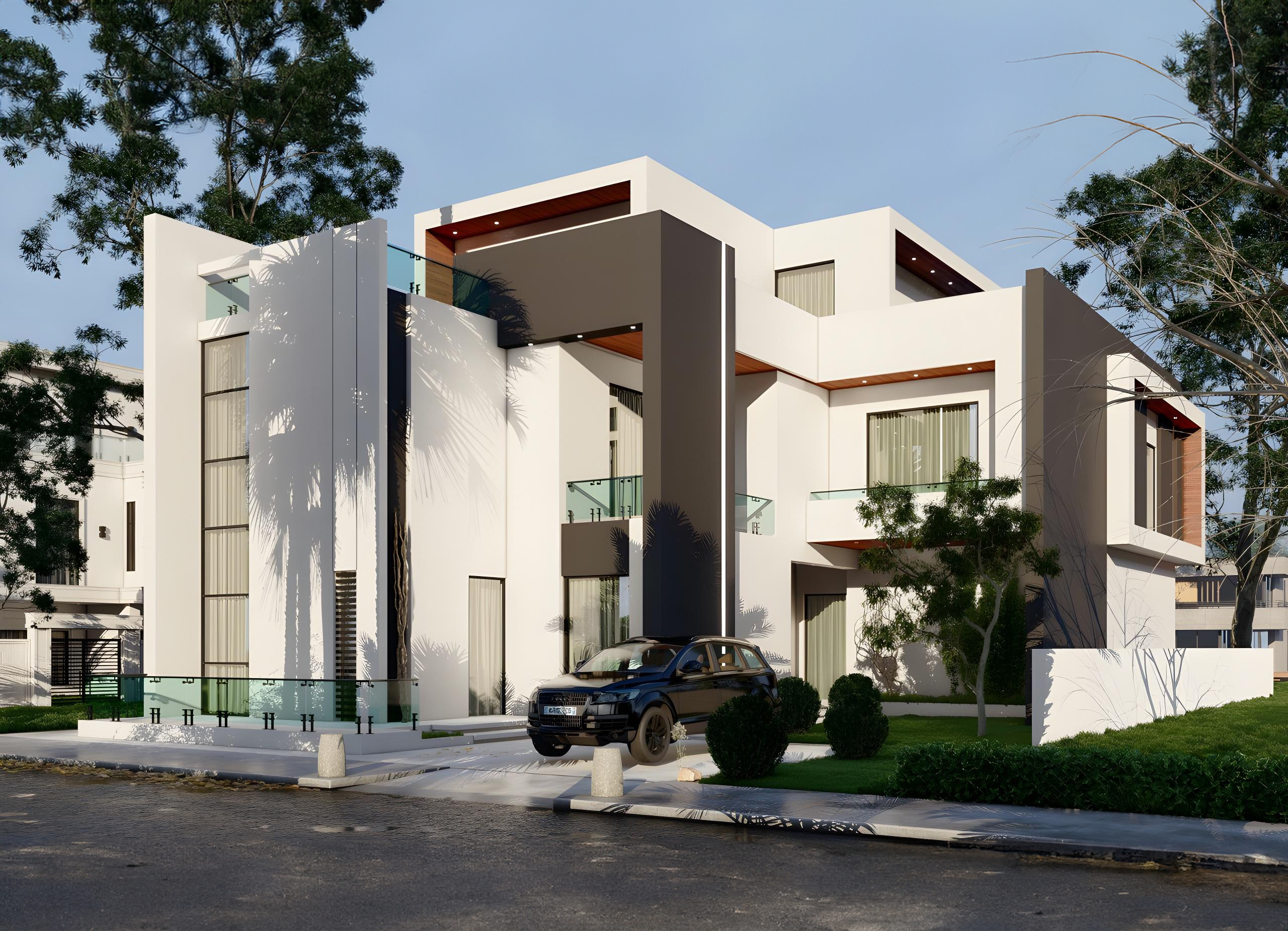 Modern building designed by Vario