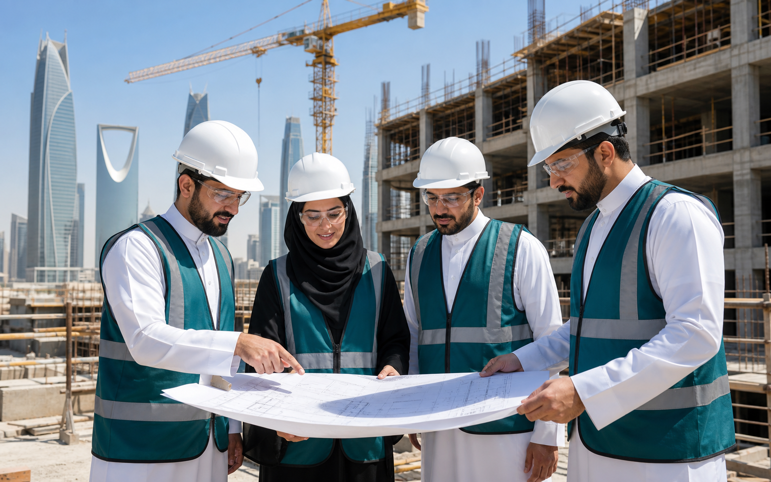 حزمة استشارات هندسية متكاملة لتسريع مشاريع البناء في الرياض