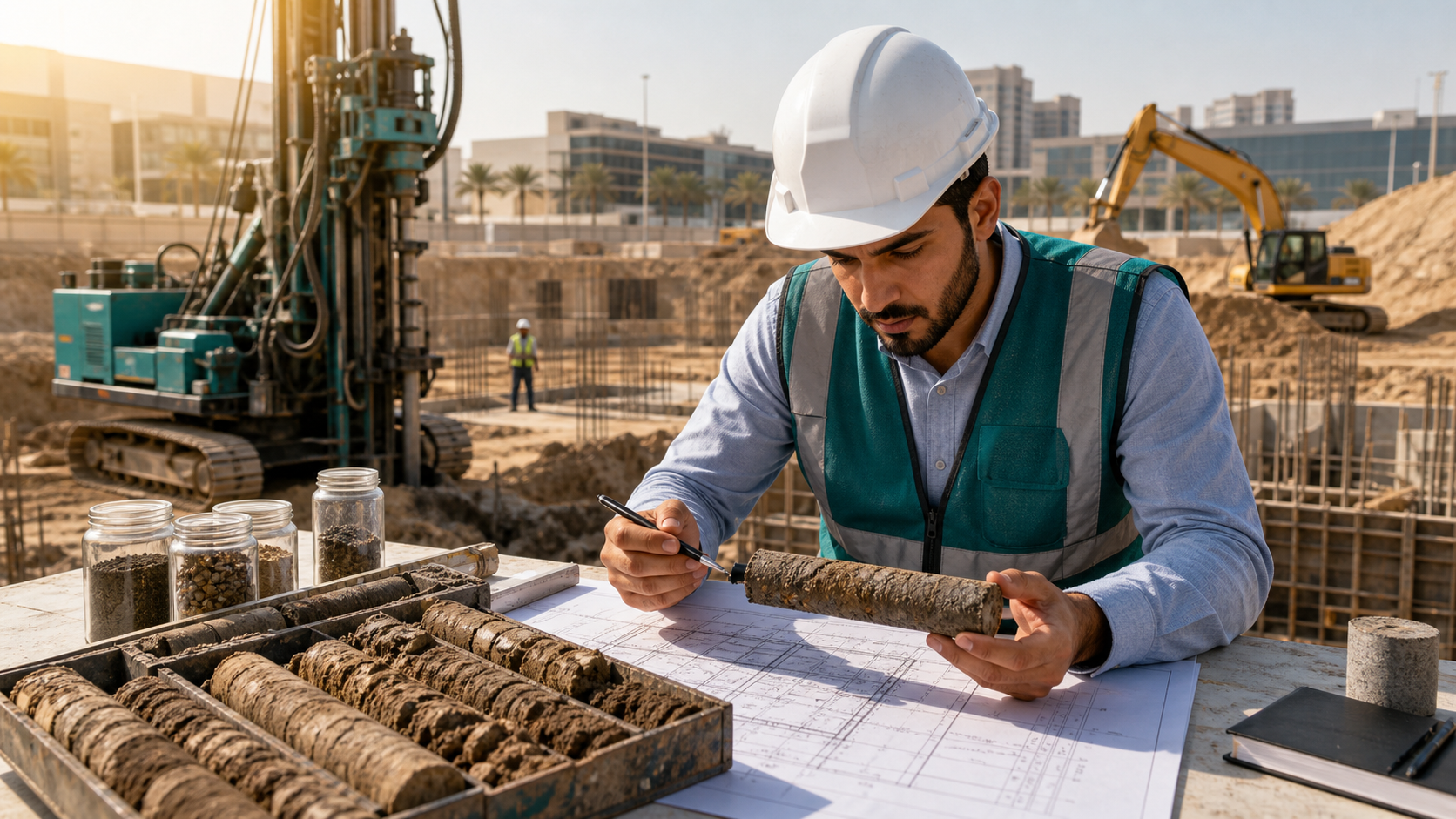 تحليل مخاطر التربة يدعم قرار اختيار نوع الأساسات