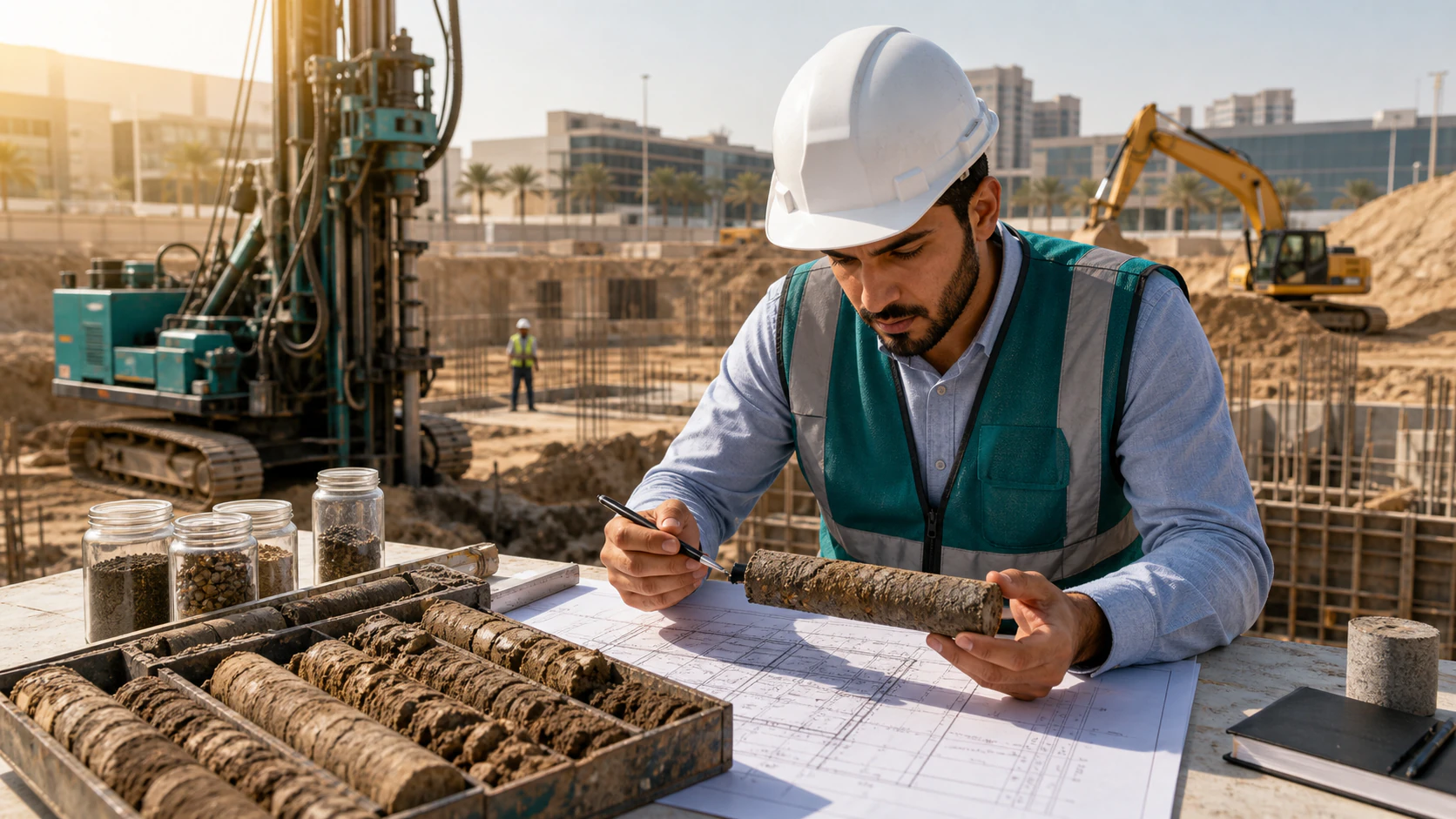 تحليل مخاطر التربة يدعم قرار اختيار نوع الأساسات