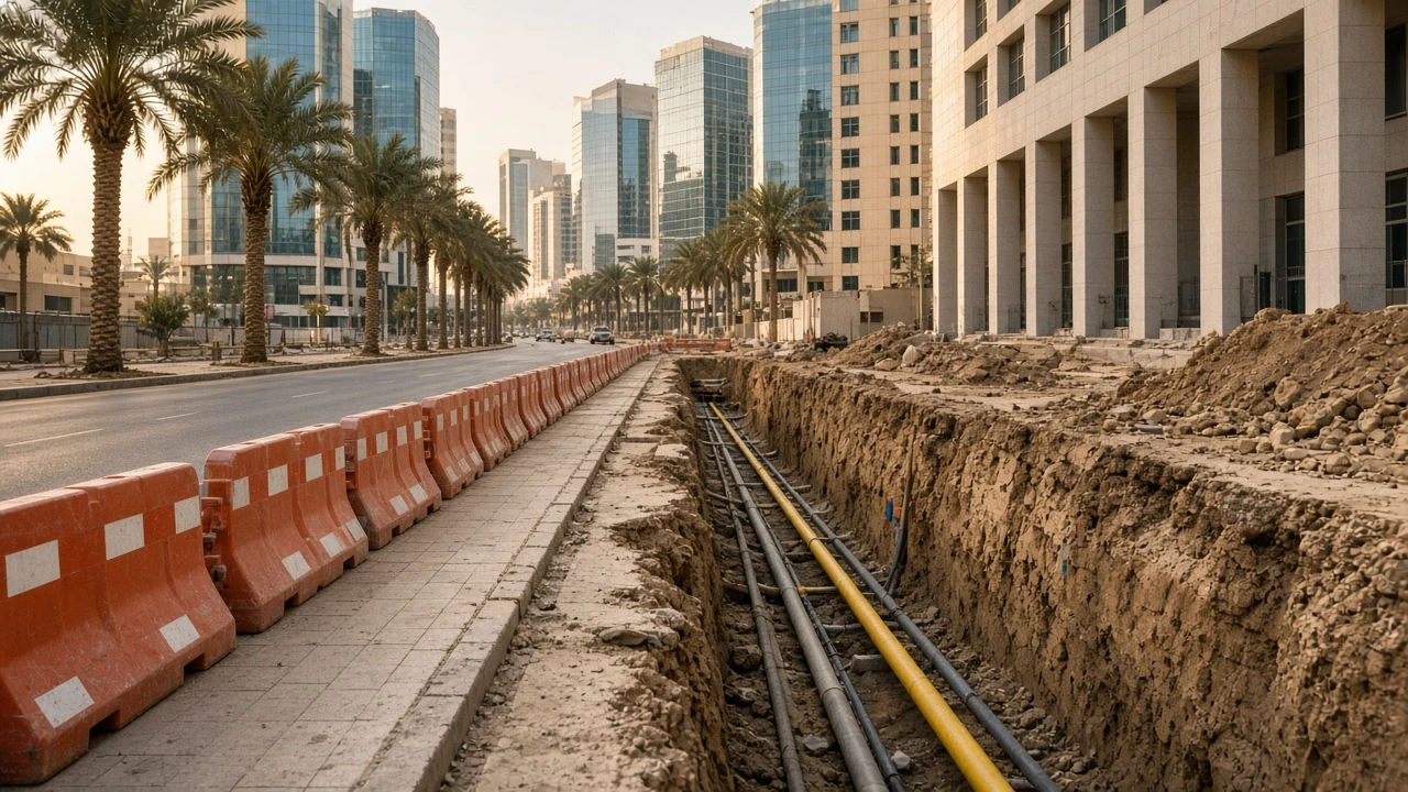 تنسيق رخص الحفر مع شركات الخدمات قبل البدء