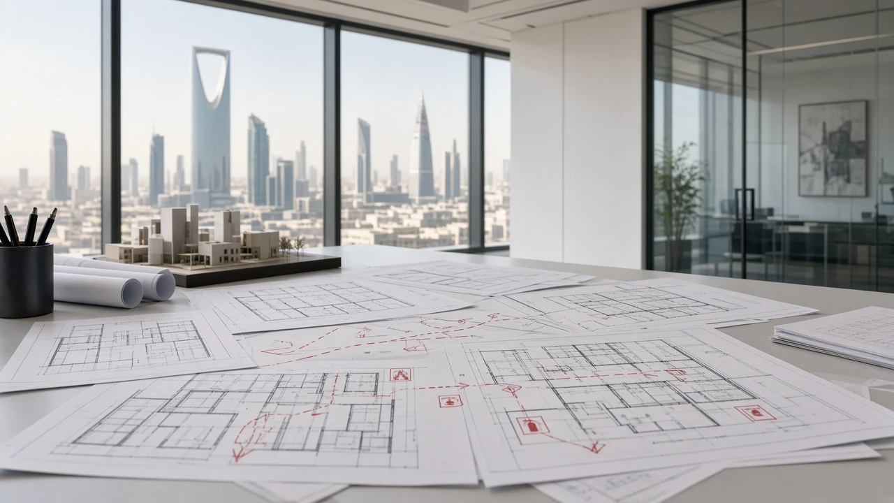 تنسيق تصاريح الدفاع المدني مع المخططات قبل التقديم