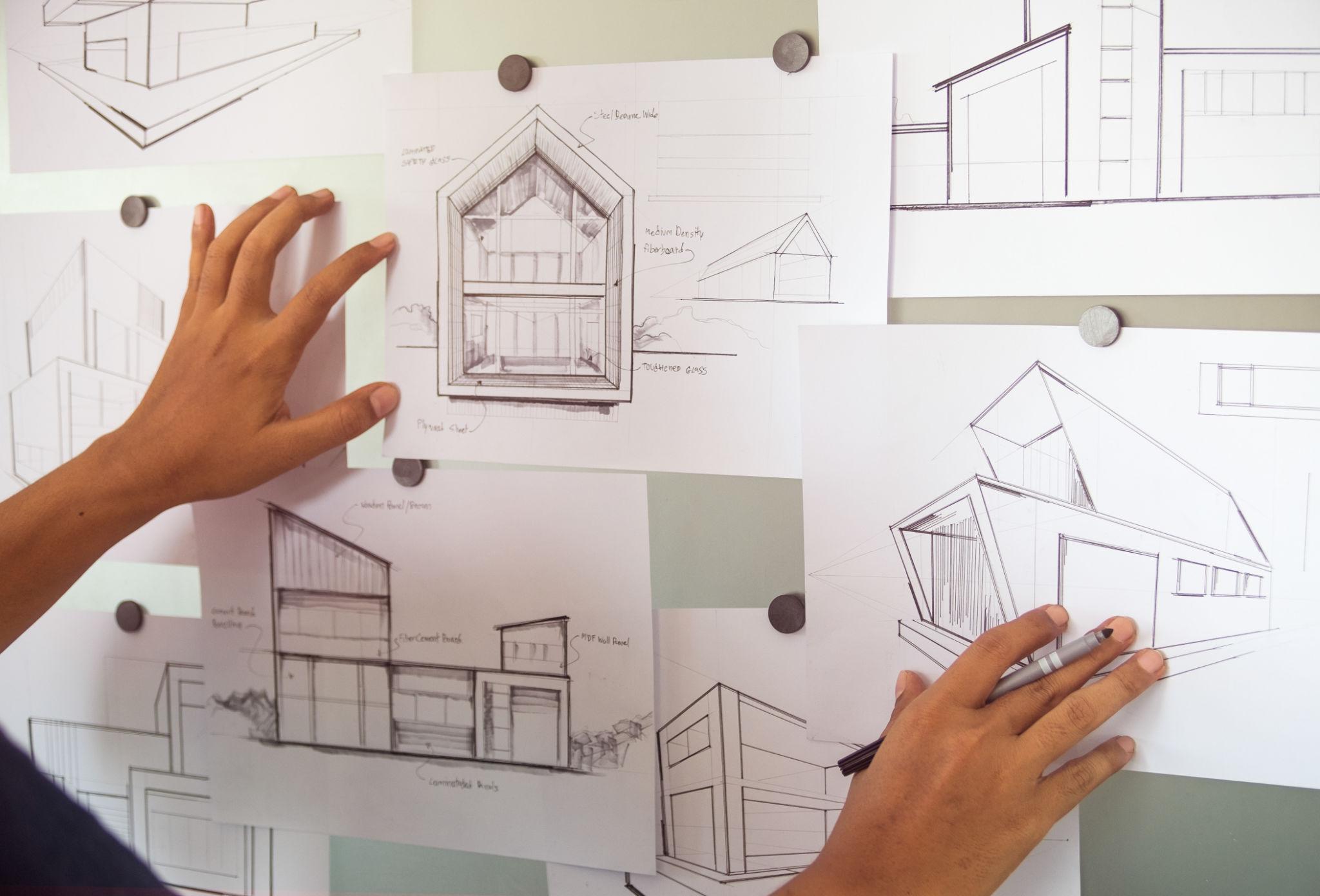 Architectural design and engineering plans